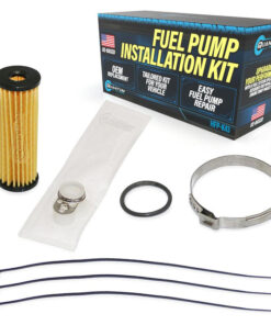 quantum fuel filter kit w/ strainer, o-ring & clamp for harley-davidson xl883n iron 883 efi 2009-2020, replaces 75305-07a