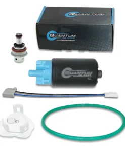qfs oem replacement in-tank efi fuel pump w/ fuel pressure regulator, strainer for honda foreman rubicon 500cc trx500 efi 2015-2016, replaces 16700-hr3-a21
