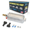 300lph universal external inline fuel pump , qfs-607ft high flow fuel