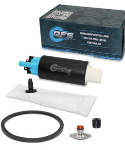 fuel pump w/ strainer & fuel pressure regulator & tank seal for arctic cat & kymco atv/utv - oem replacement qfs-303-urt | qfs